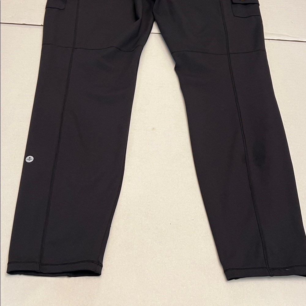 HALARA WOMENS BLACK DAY STRETCH HIGH WAISTED SKINNY CASUAL PANTS LARGE - Picture 11 of 16